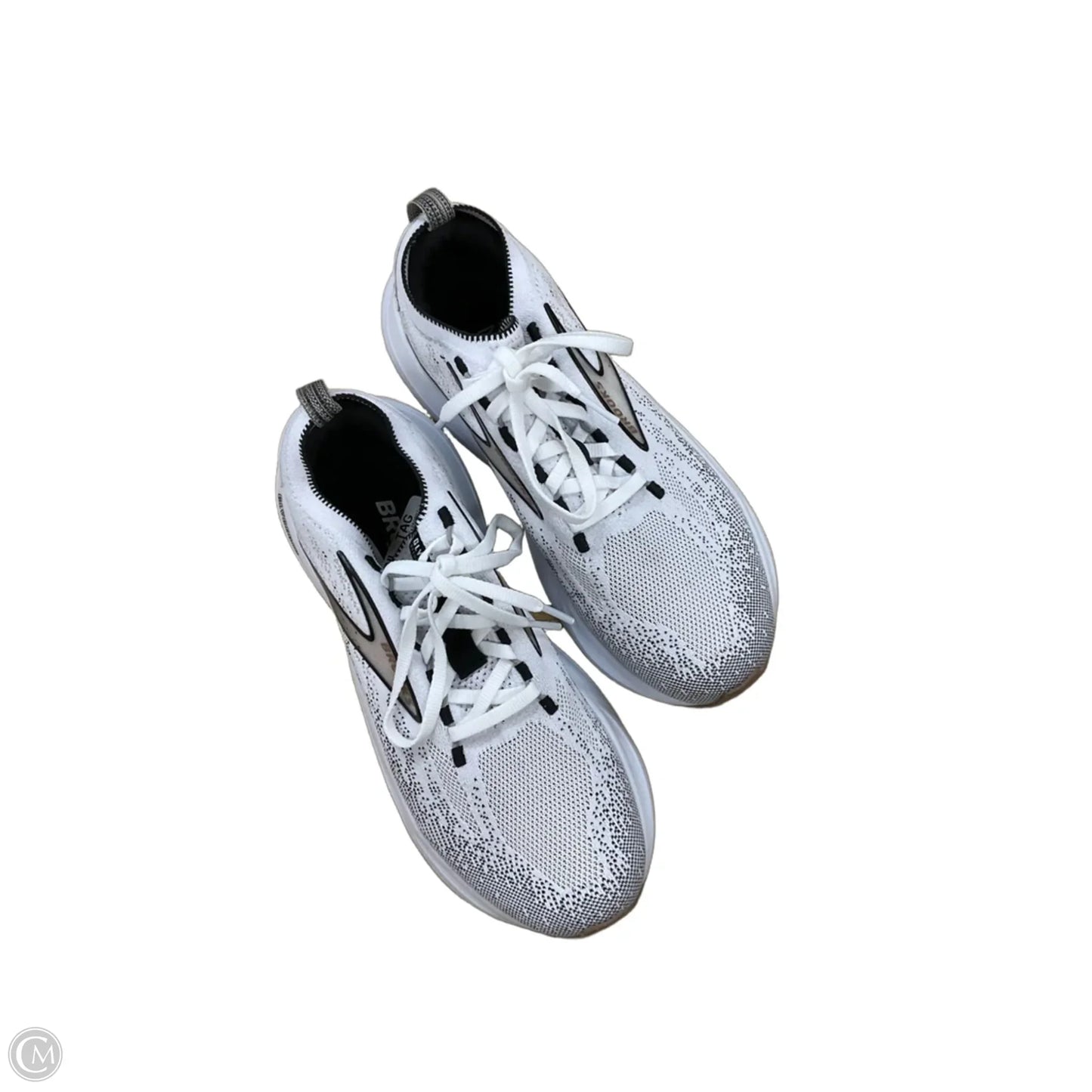 Shoes Athletic By Brooks In White, Size: 8