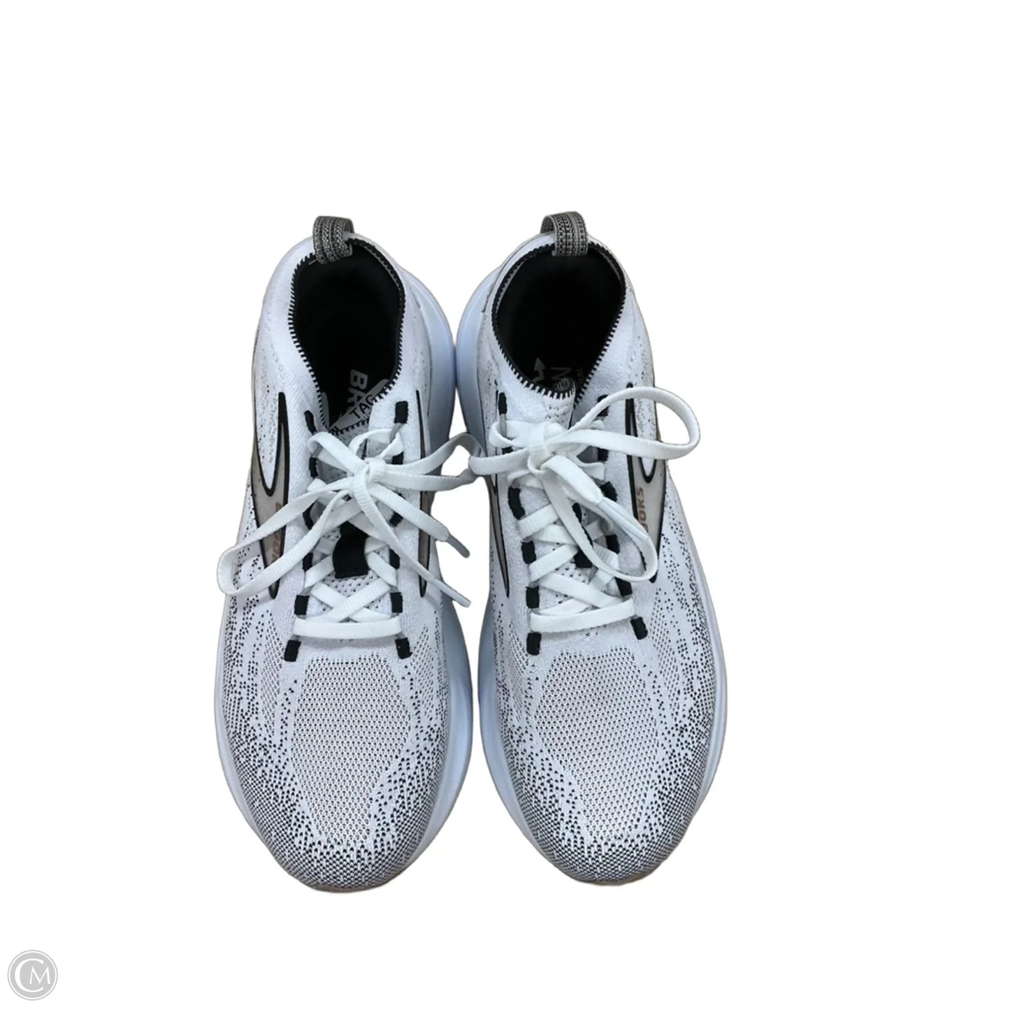 Shoes Athletic By Brooks In White, Size: 8