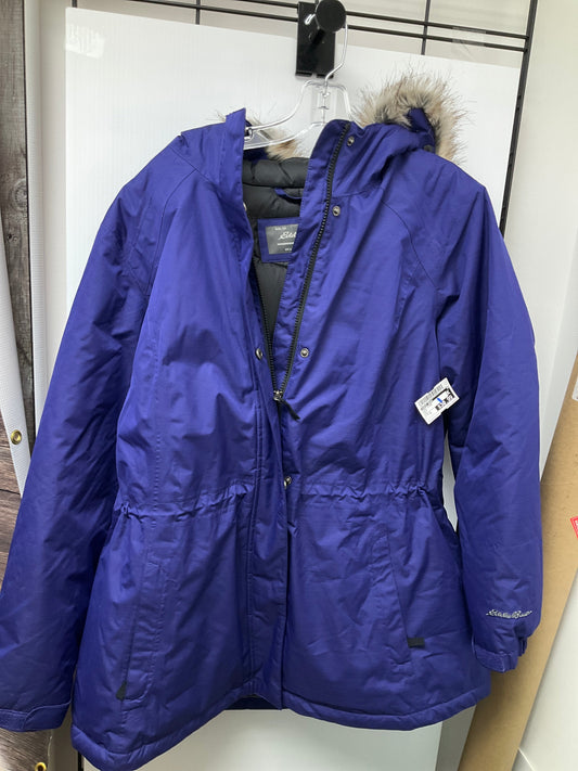 Coat Other By Eddie Bauer In Blue, Size: 1x