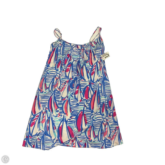 Top Sleeveless Designer By Lilly Pulitzer In Blue, Size: Xs