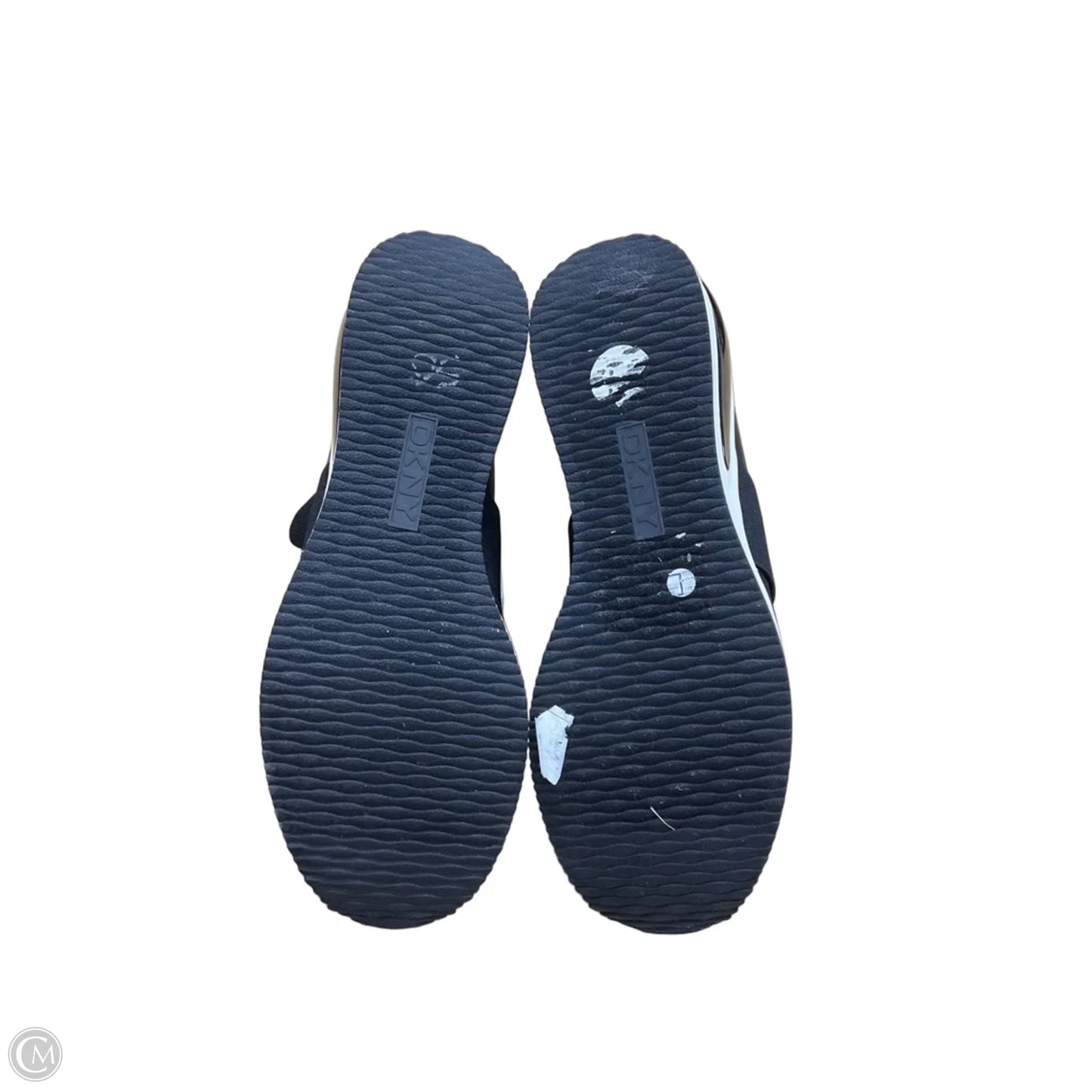 Shoes Sneakers By Dkny In Black, Size: 9
