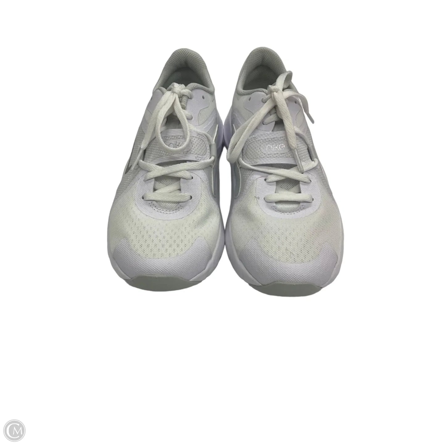 Shoes Athletic By Nike In White, Size: 9