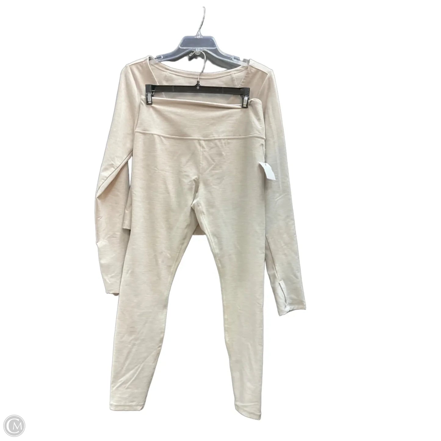 Athletic Pants 2pc By Athleta In Beige, Size: M