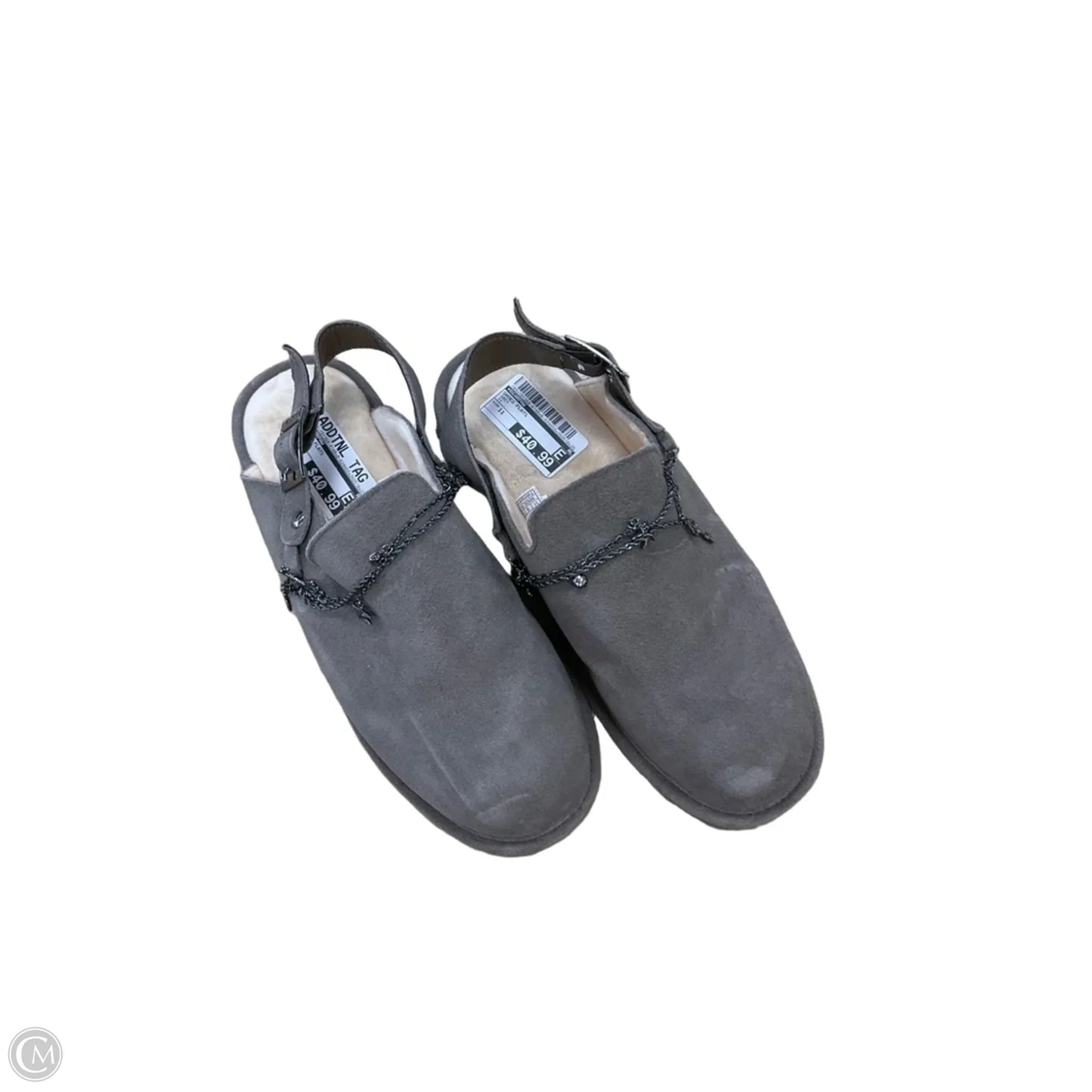 Shoes Flats By Bearpaw In Grey, Size: 11