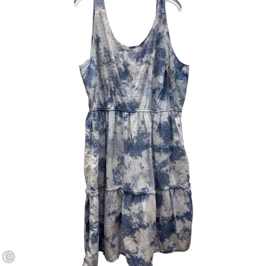 Dress Casual Midi By Lane Bryant In Blue, Size: 22