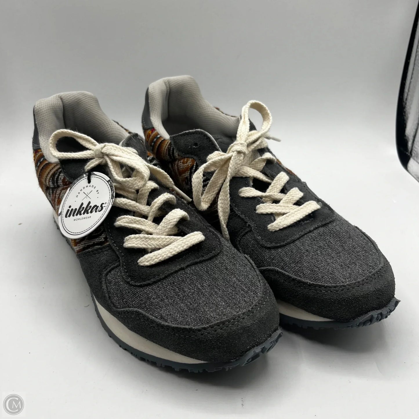 Shoes Athletic By Clothes Mentor In Grey, Size: 10