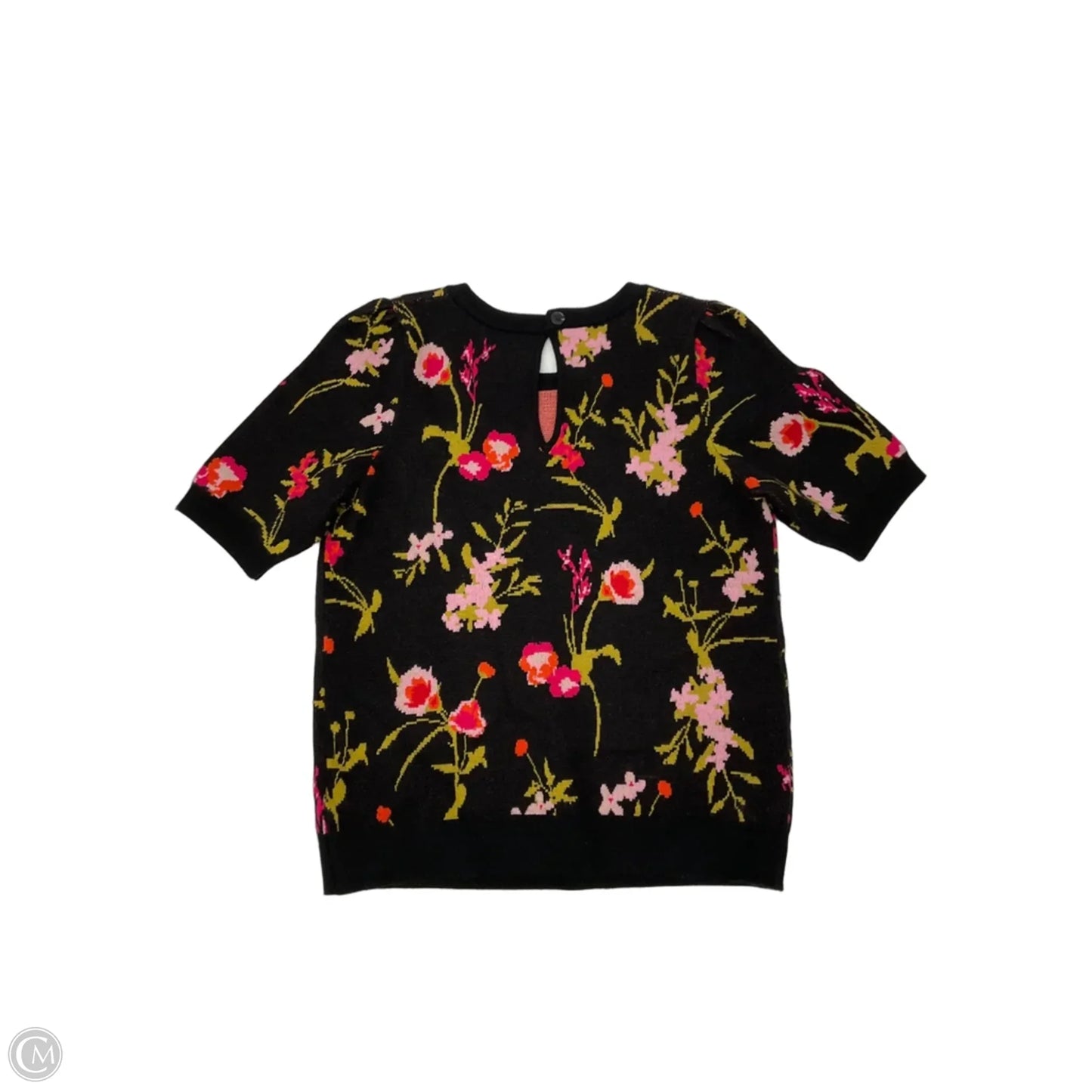 Sweater Short Sleeve By Maeve In Black, Size: M