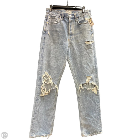 Jeans Designer By Agolde In Blue Denim, Size: 4