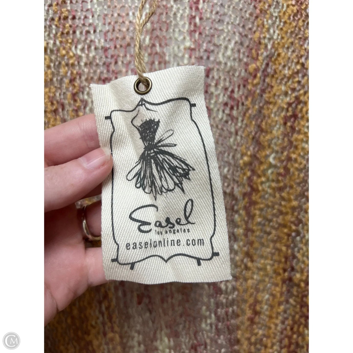 Cardigan By Easel In Multi-colored, Size: L