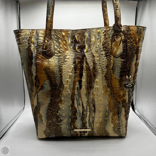 Handbag Designer By Brahmin, Size: Large
