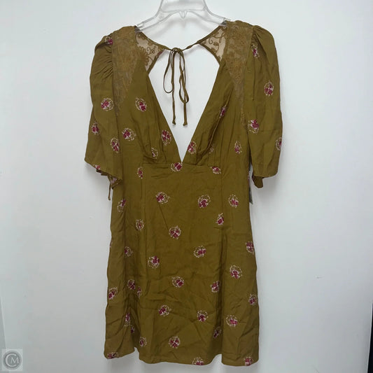 Dress Casual Midi By Free People In Yellow, Size: 10