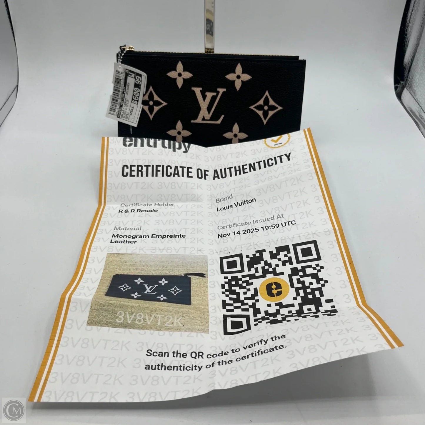 Wallet Luxury Designer By Louis Vuitton, Size: Small