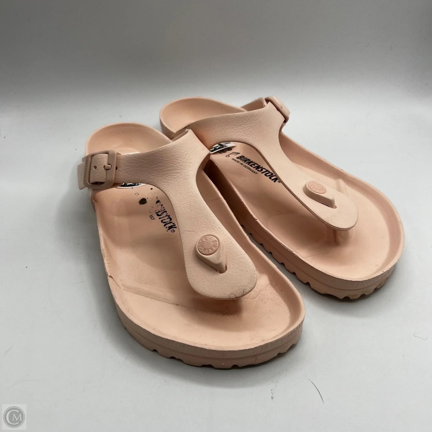 Sandals Flip Flops By Birkenstock In Pink, Size: 8