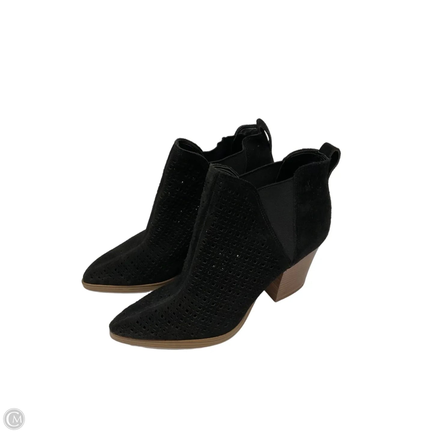 Boots Ankle Heels By Marc Fisher In Black, Size: 8