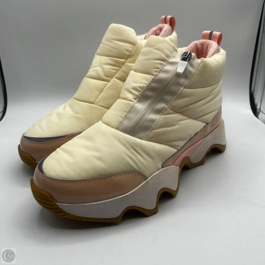 Boots Snow By Sorel In Cream, Size: 9