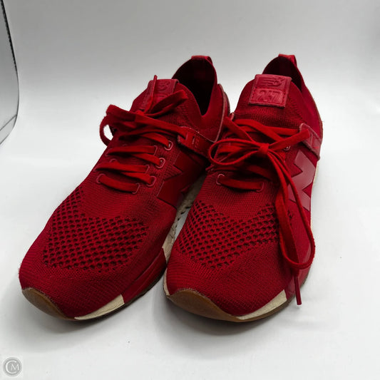 Shoes Athletic By New Balance In Red, Size: 8