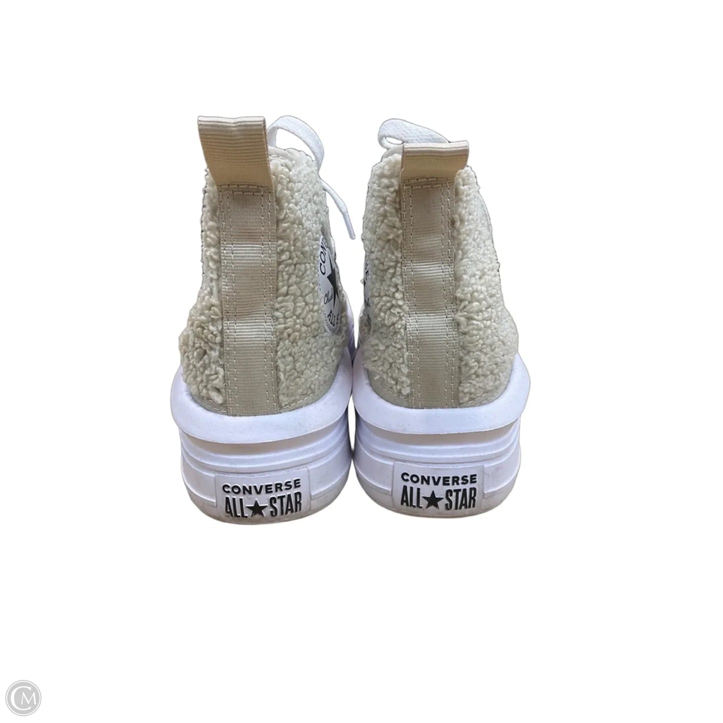 Shoes Heels Block By Converse In Cream, Size: 5