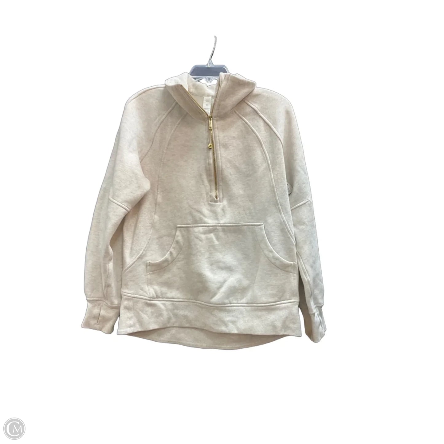Sweatshirt Collar By Lululemon In Grey, Size: Xs