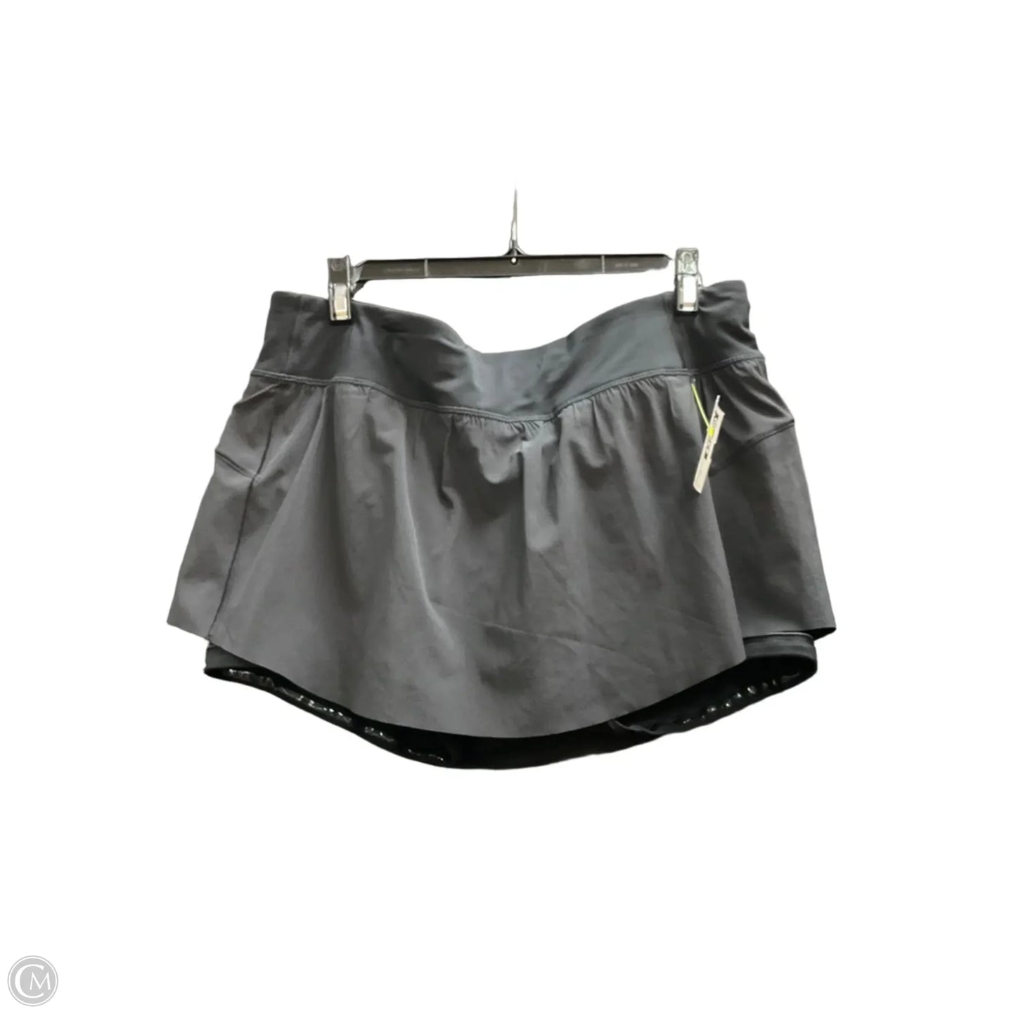 Athletic Skort By Lululemon In Black, Size: 10