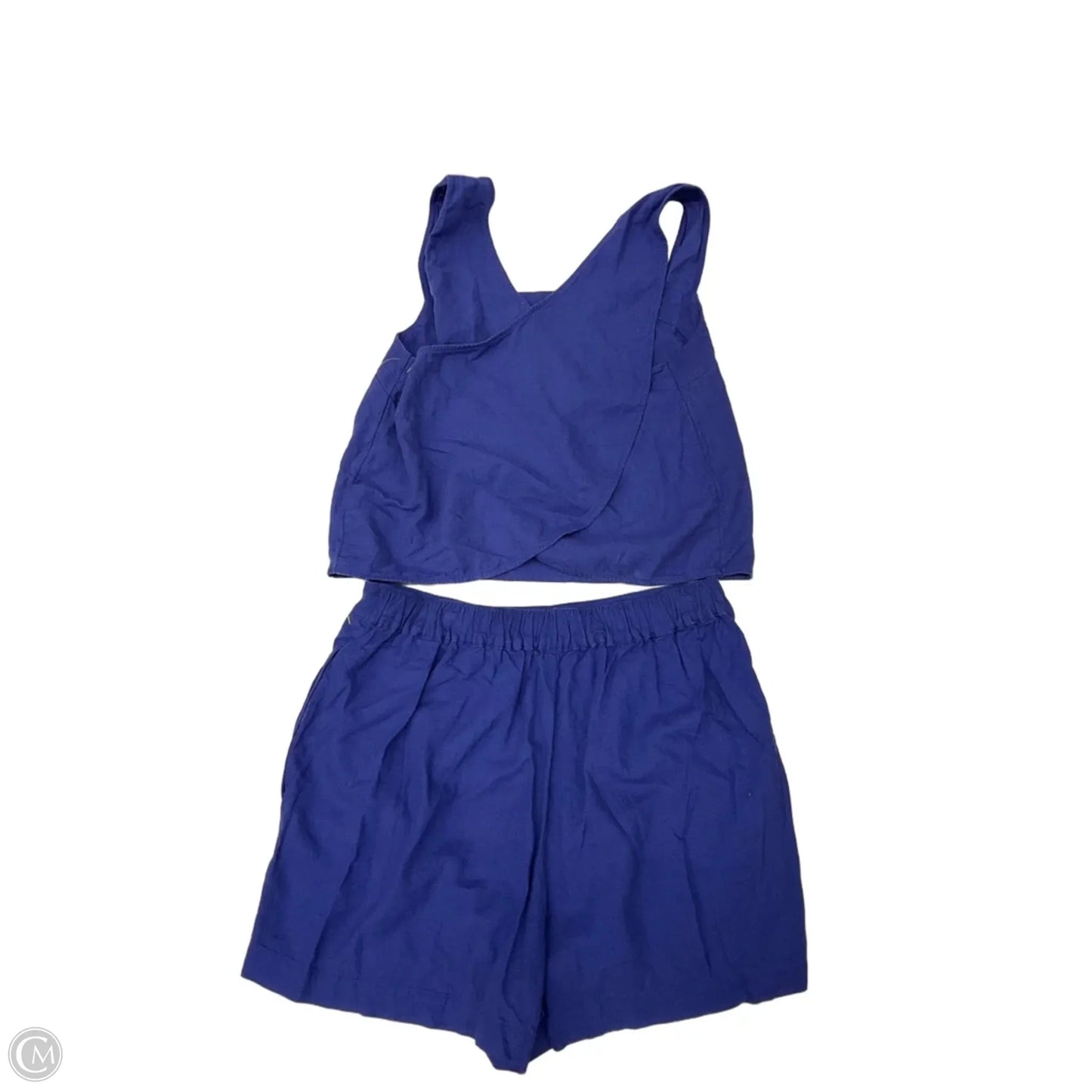 Shorts Set By Madewell In Blue, Size: M