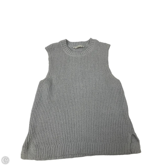 Vest Sweater By Abercrombie And Fitch In Blue, Size: L
