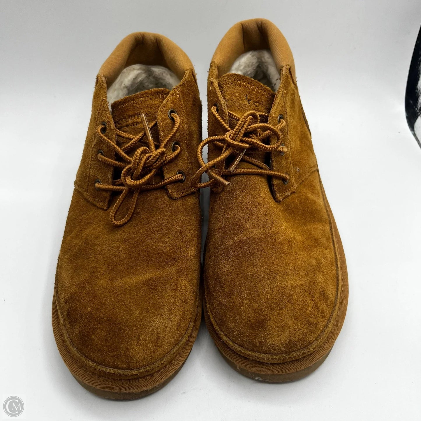 Boots Ankle Flats By Koolaburra By Ugg In Beige, Size: 8