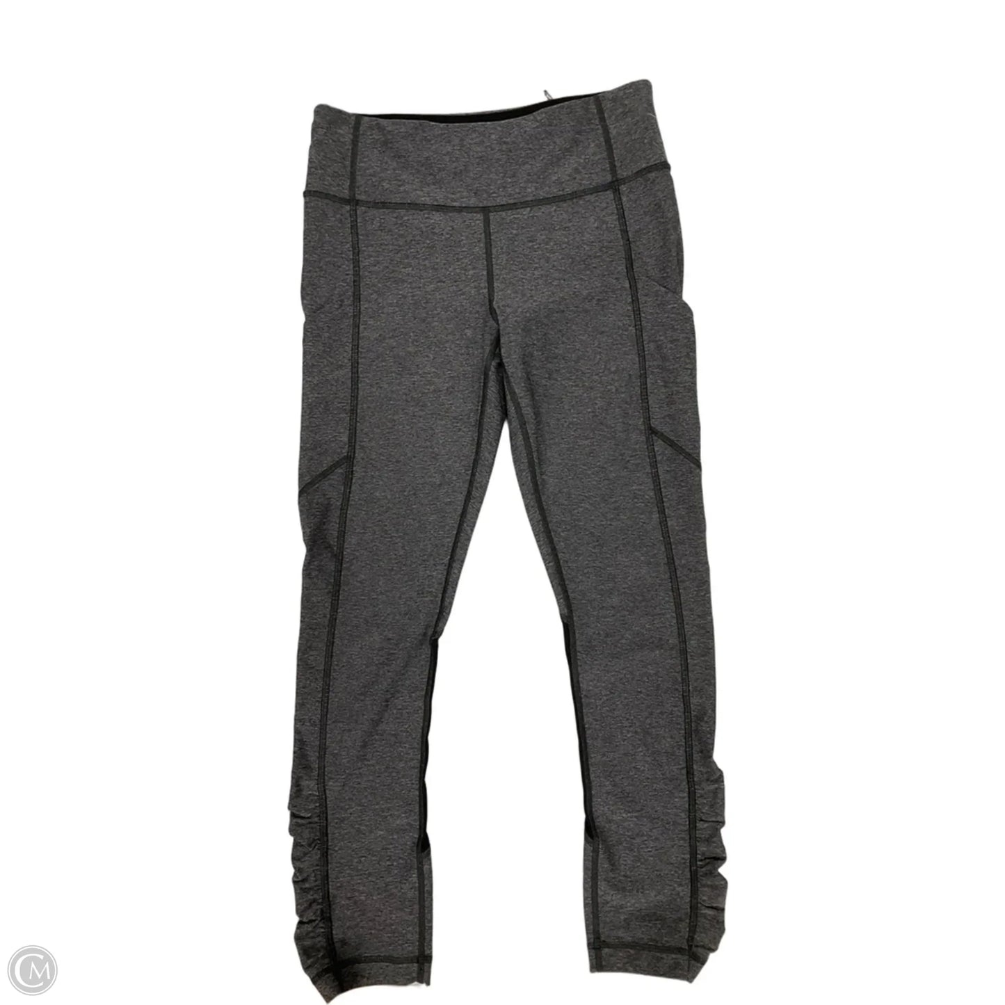 Athletic Leggings By Lululemon In Grey, Size: Xs