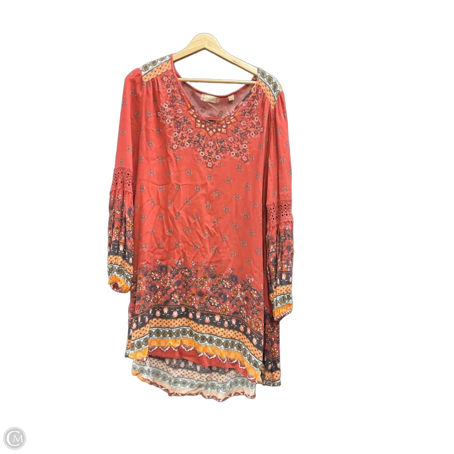 Dress Casual Midi By Altard State In Geometric Pattern, Size: S