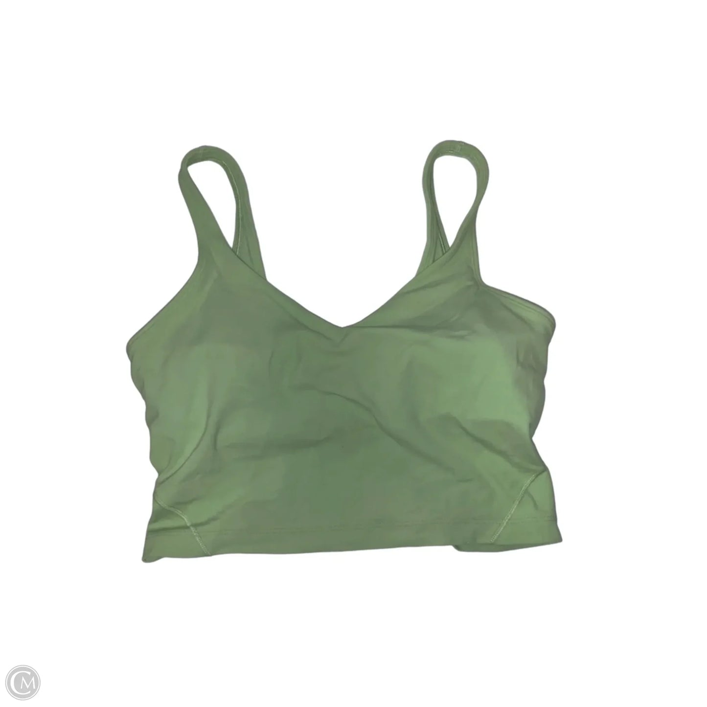 Athletic Bra By Lululemon In Green, Size: M