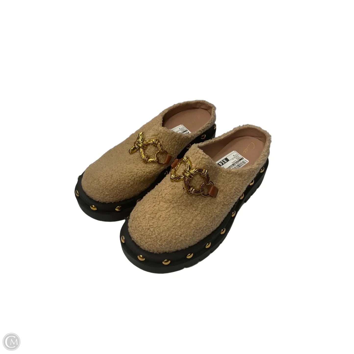 Shoes Flats By Clothes Mentor In Cream, Size: 8