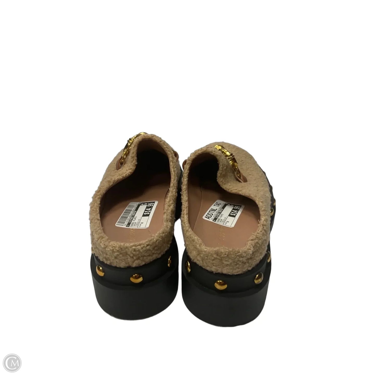 Shoes Flats By Clothes Mentor In Cream, Size: 8