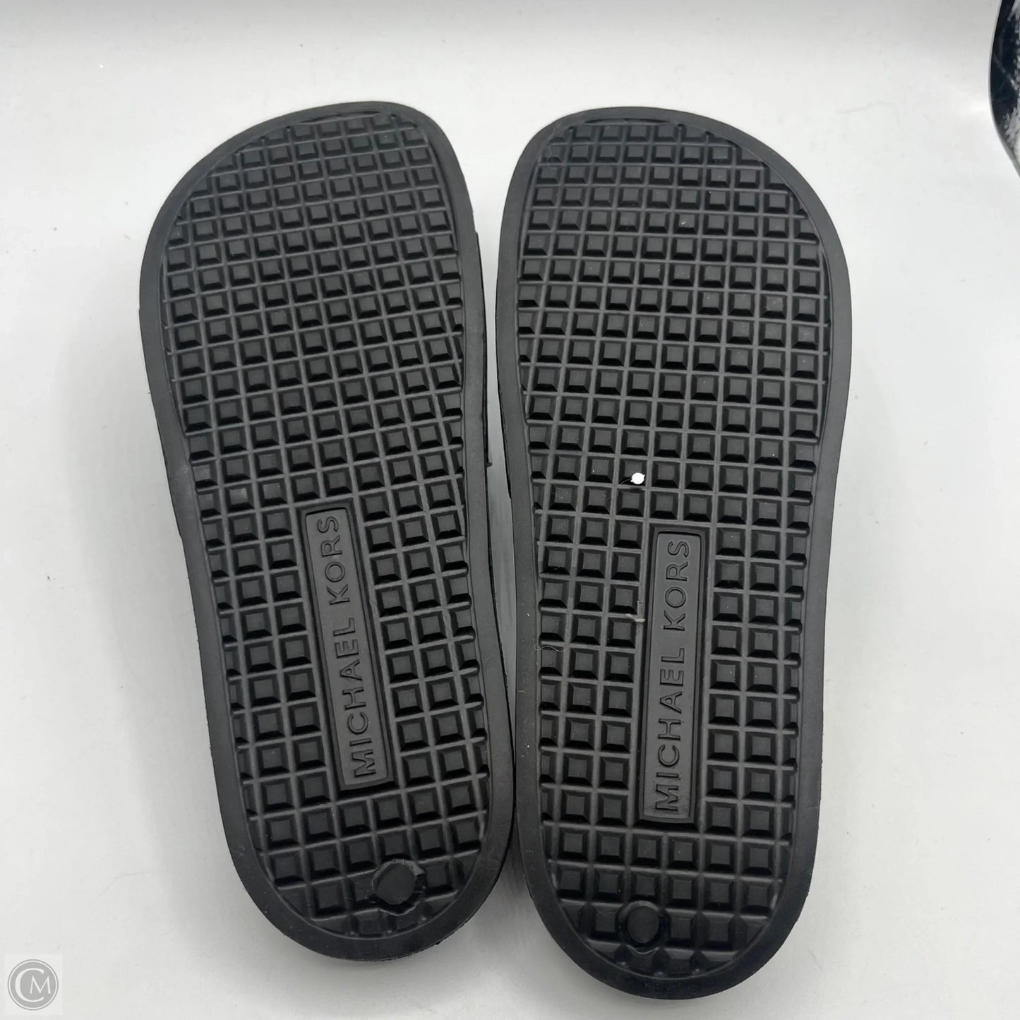 Sandals Flats By Michael By Michael Kors In Black, Size: 7