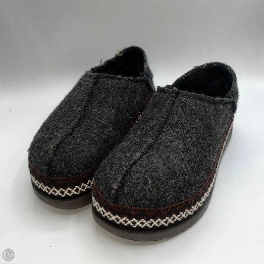 Slippers Designer By Ugg In Black, Size: 5