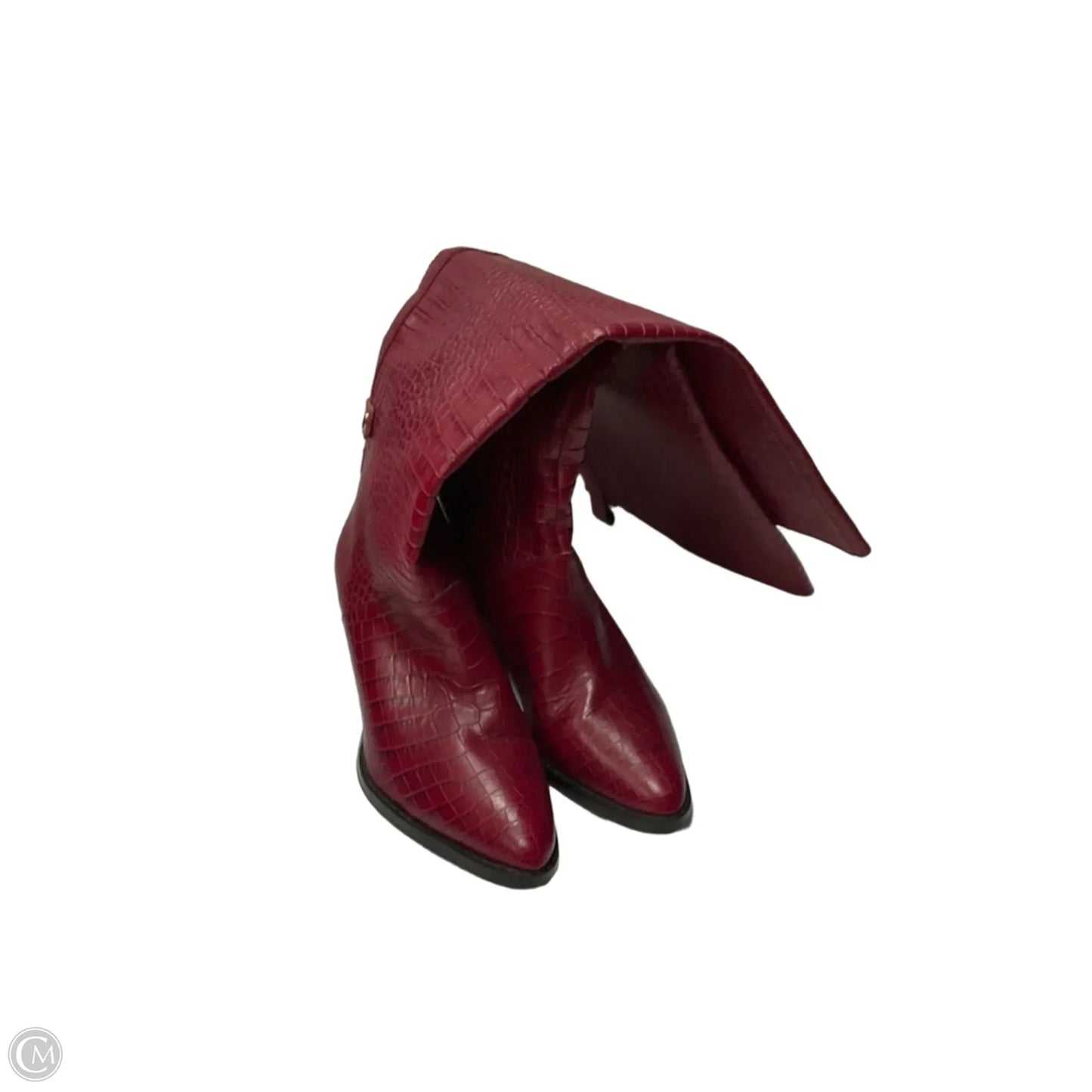 Boots Western By Clothes Mentor In Red, Size: 7
