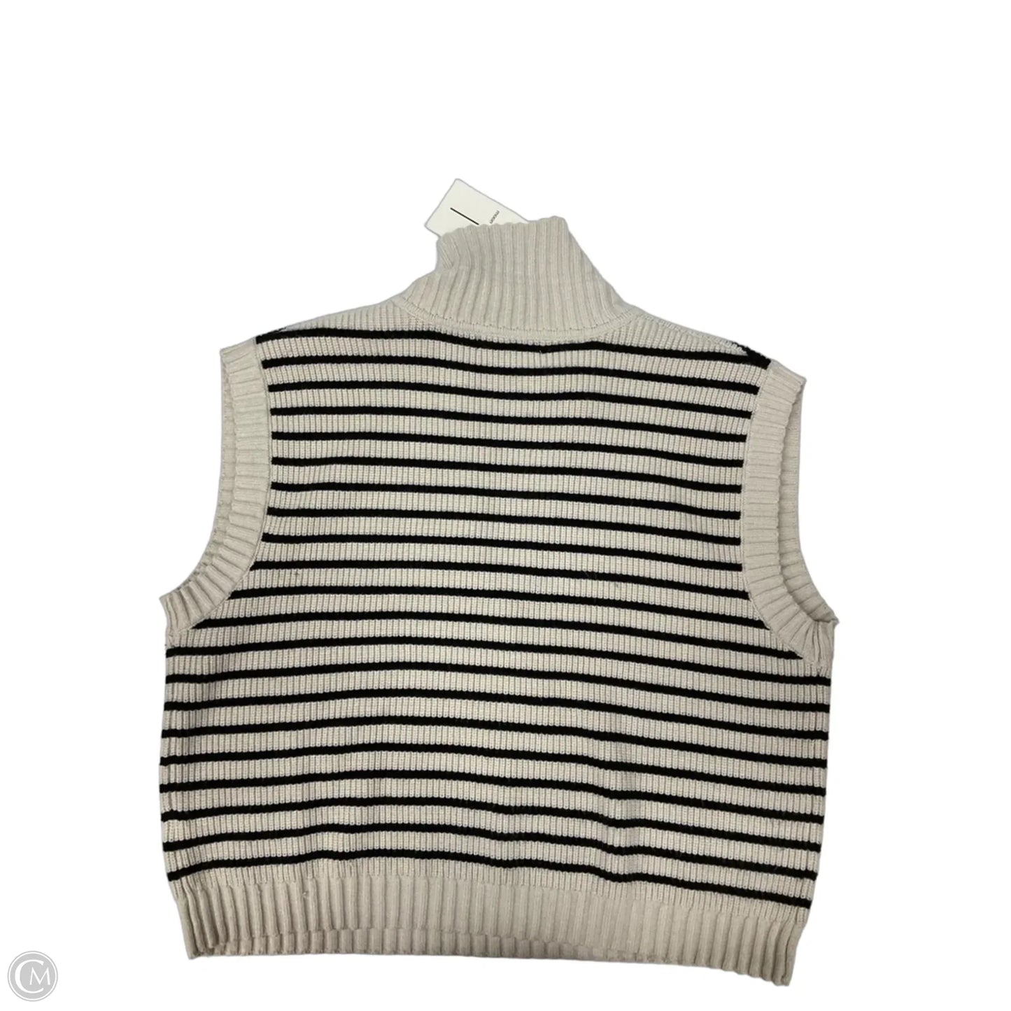 Sweater By Moon And Madison In Striped Pattern, Size: L