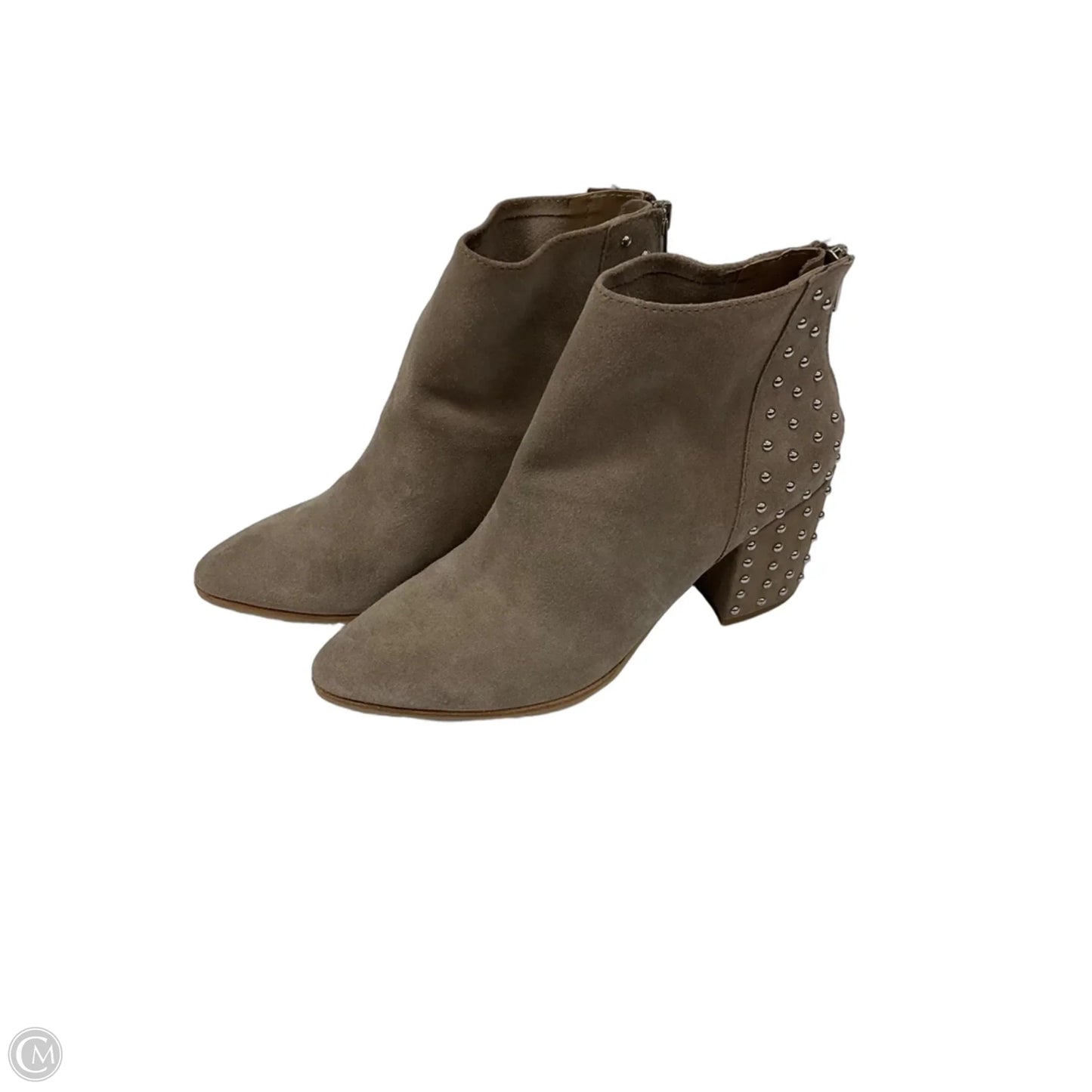 Boots Ankle Heels By Steve Madden In Cream, Size: 8.5