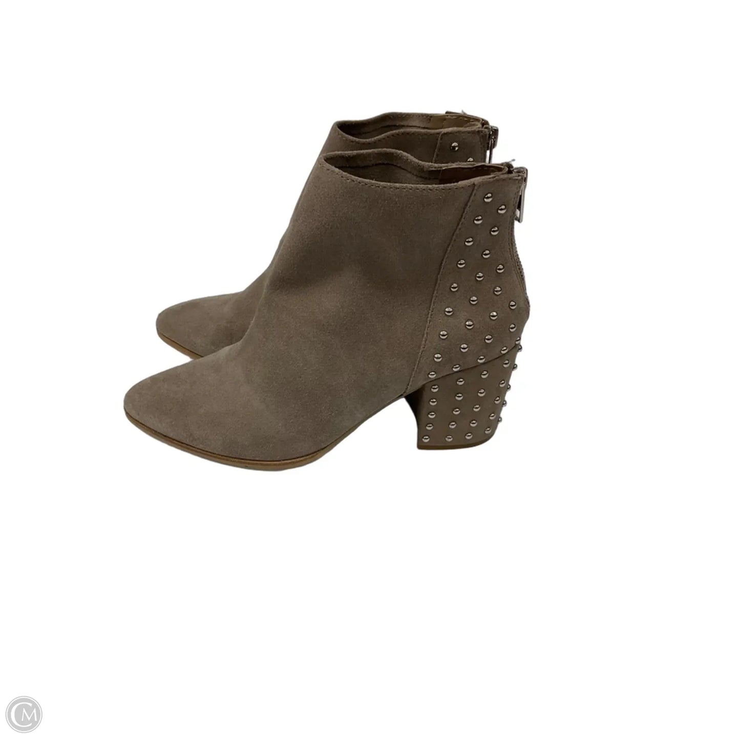 Boots Ankle Heels By Steve Madden In Cream, Size: 8.5