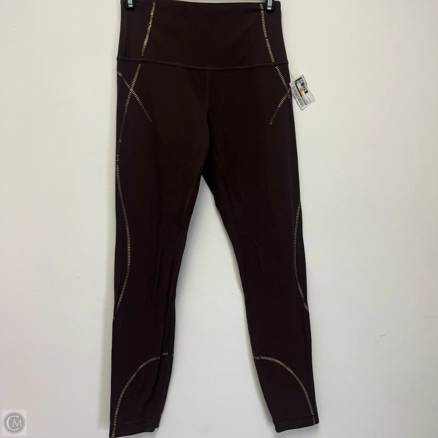 Athletic Leggings By Lululemon In Brown, Size: L