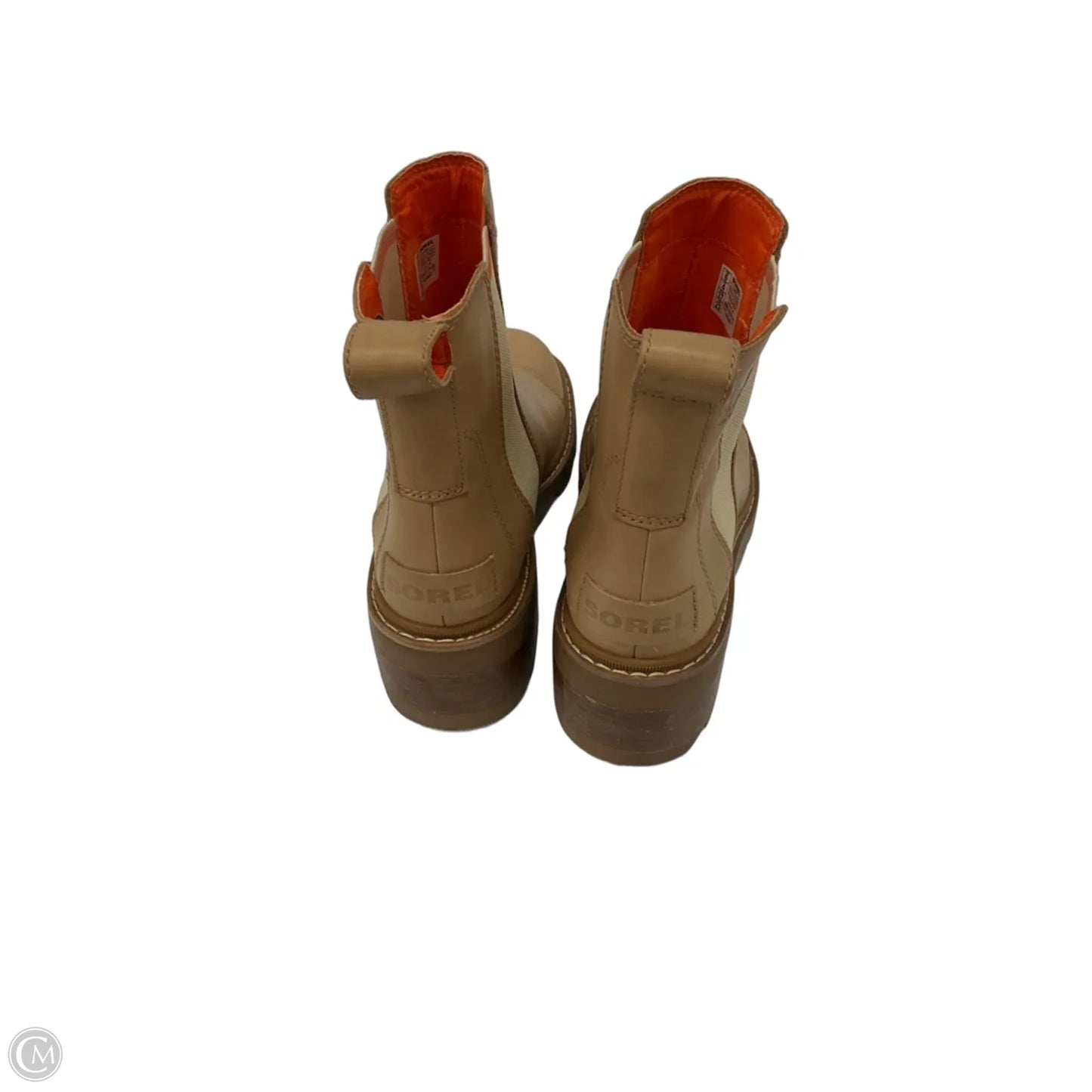 Boots Ankle Heels By Sorel In Brown, Size: 6