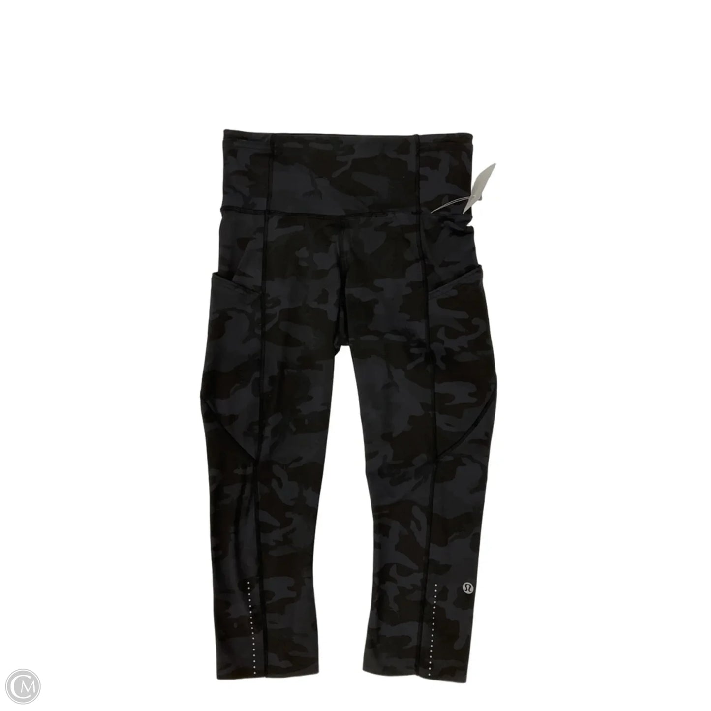 Athletic Leggings By Lululemon In Camouflage Print, Size: 4