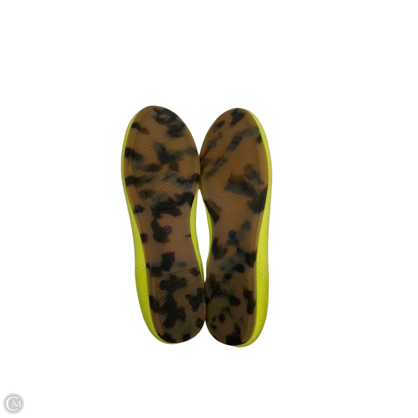 Shoes Flats By Rothys In Green, Size: 9.5