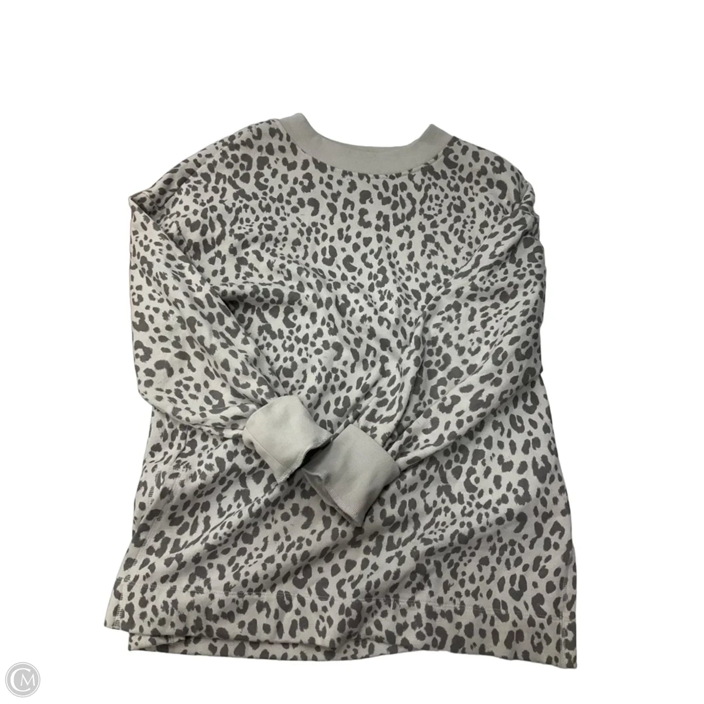 Sweatshirt Crewneck By Gap In Animal Print, Size: S