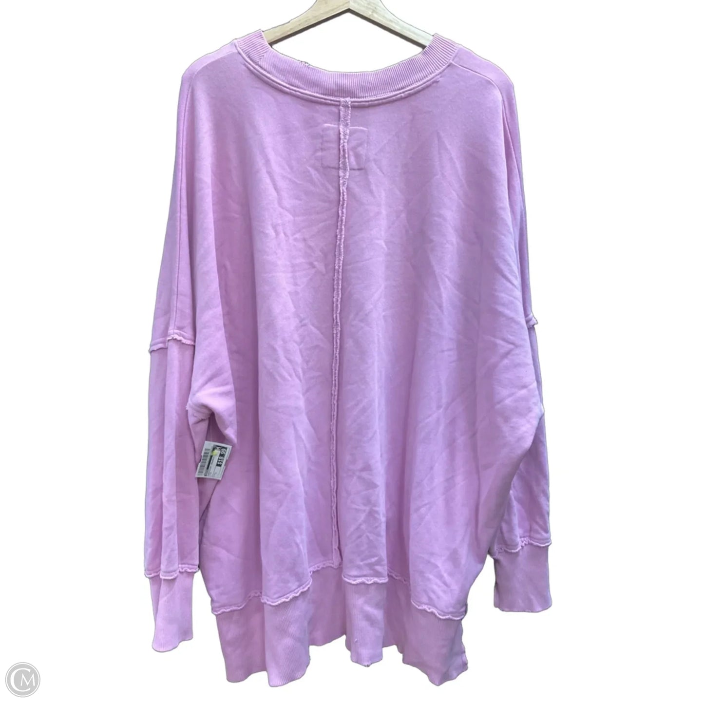 Sweatshirt Crewneck By Aerie In Pink, Size: L