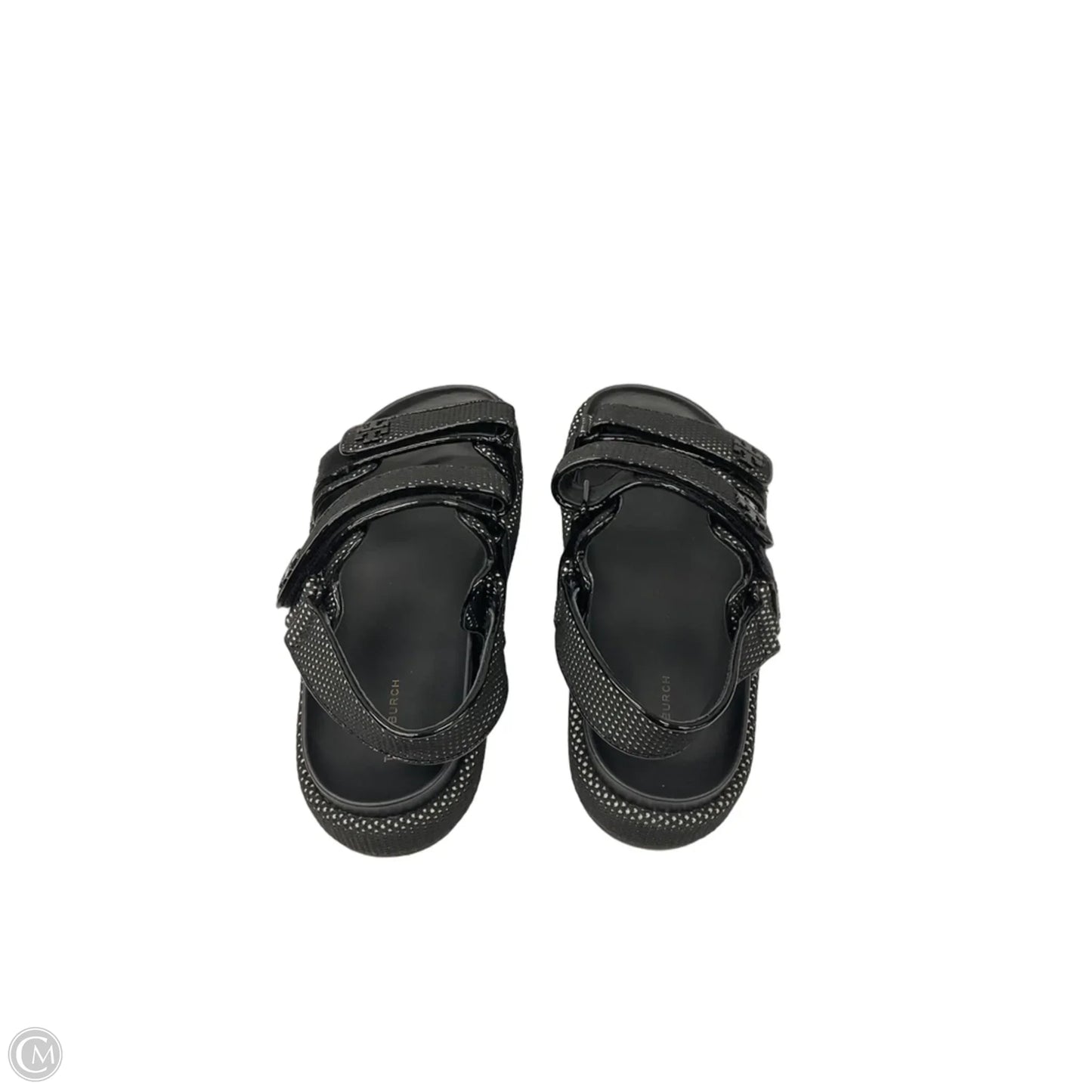 Sandals Designer By Tory Burch In Black, Size: 9.5