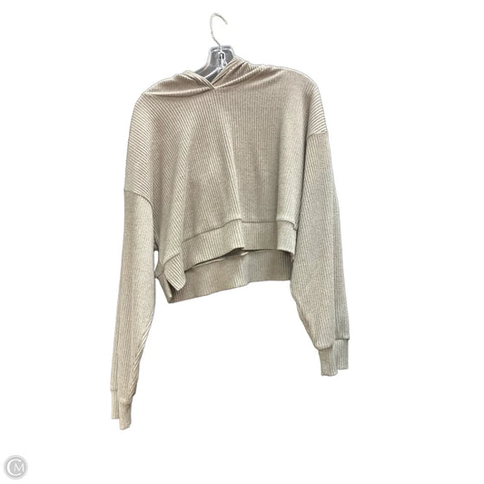 Sweatshirt Hoodie By Alo In Brown, Size: M