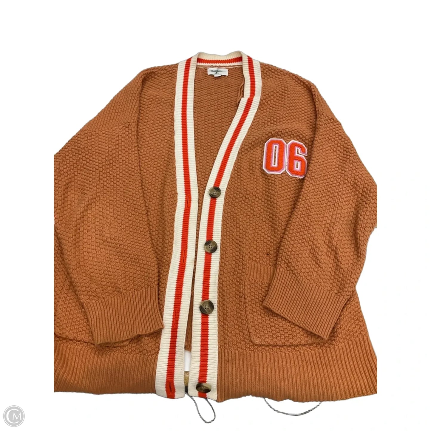 Cardigan By Aerie In Orange, Size: L