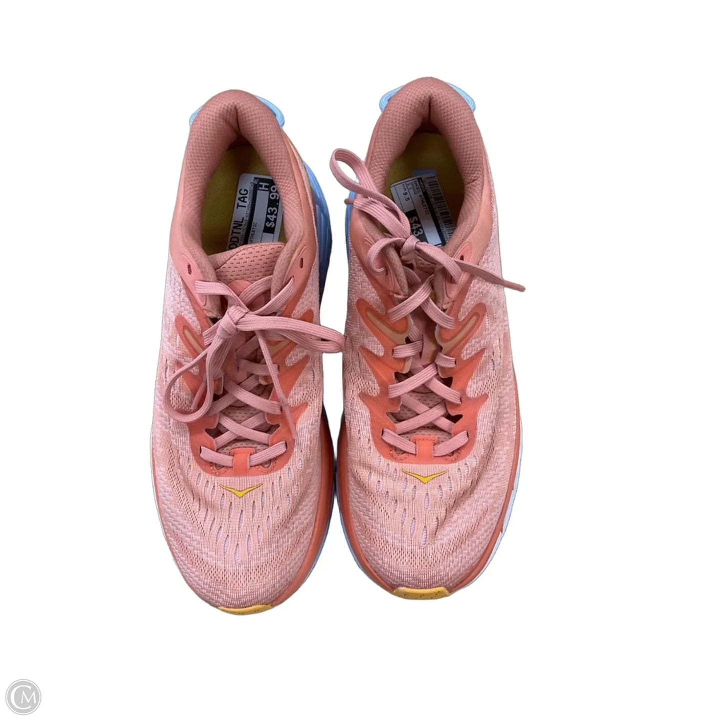 Shoes Athletic By Hoka In Orange, Size: 9.5