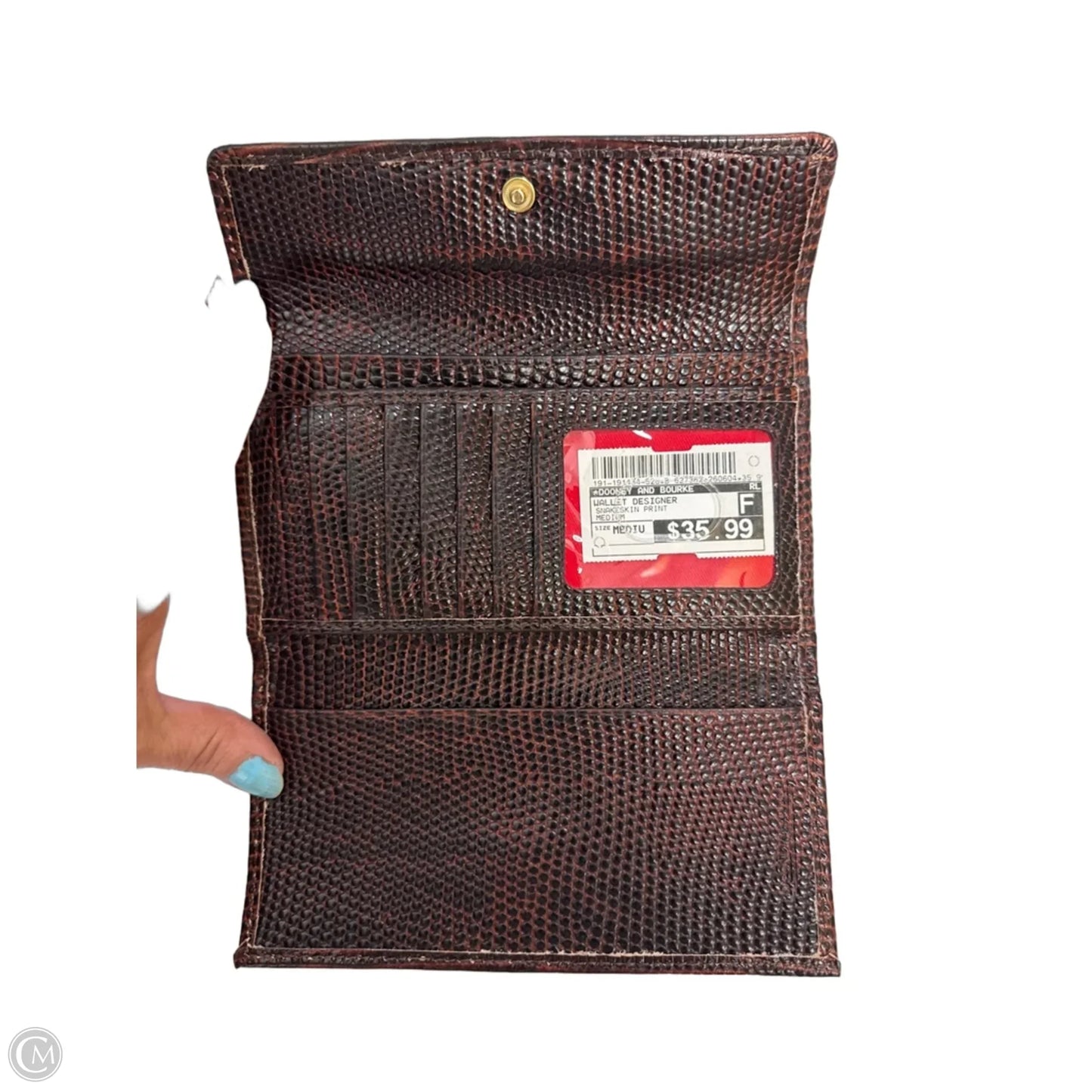 Wallet Designer By Dooney And Bourke, Size: Medium