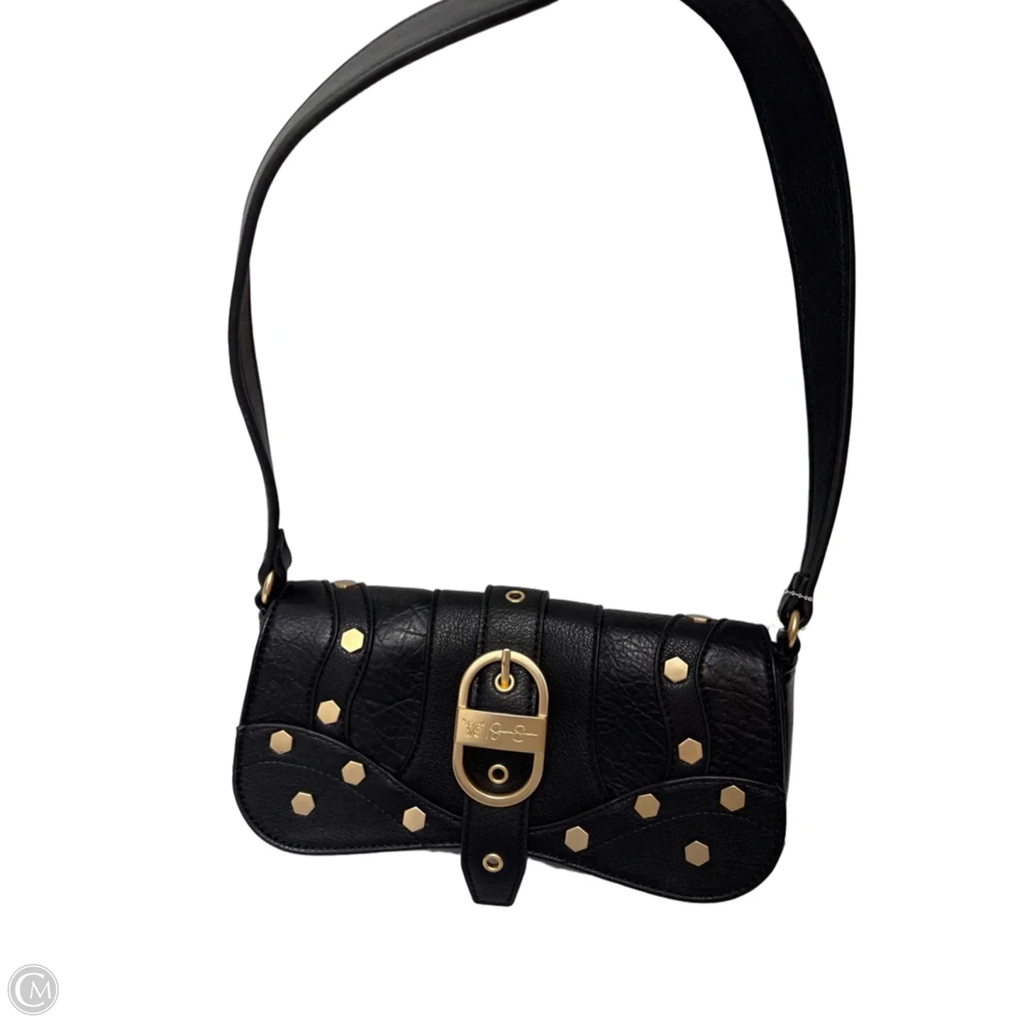 Handbag Leather By Jessica Simpson, Size: Small