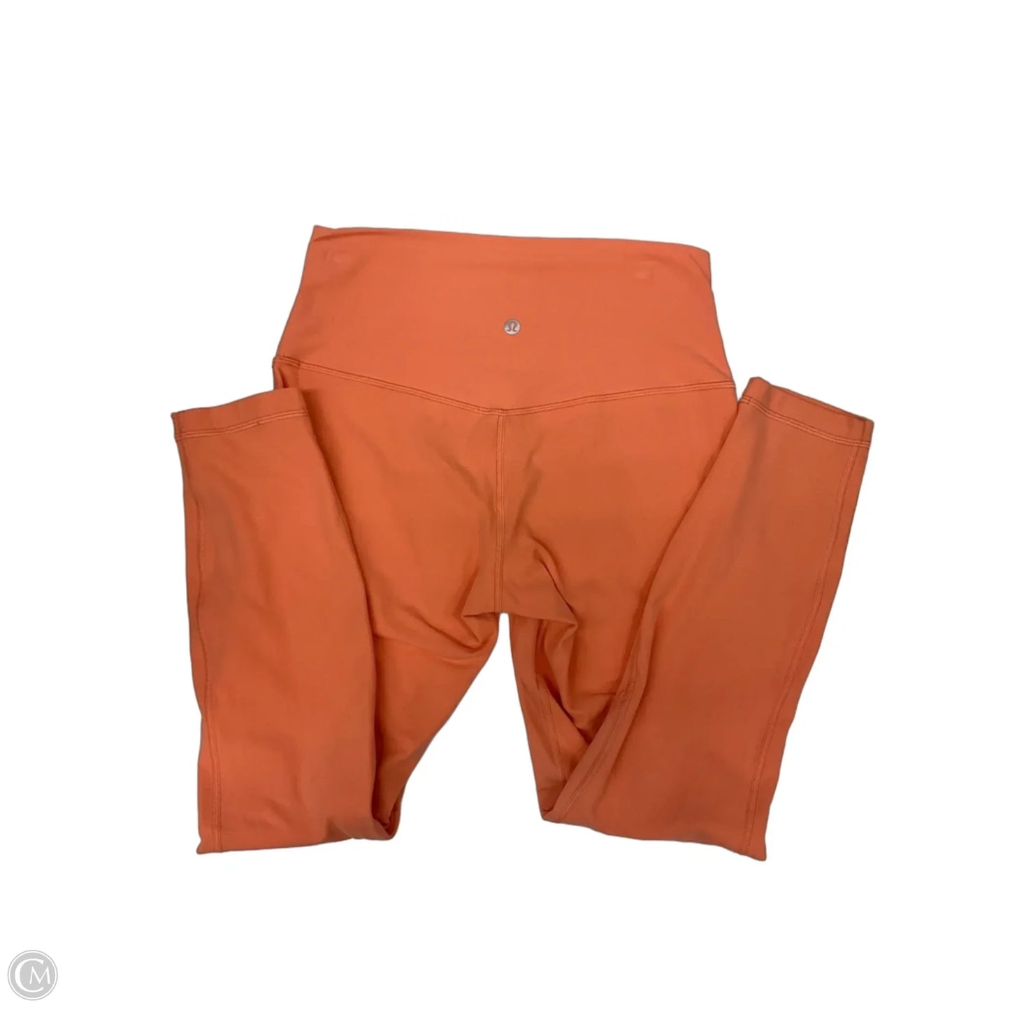 Athletic Leggings By Lululemon In Coral, Size: 8